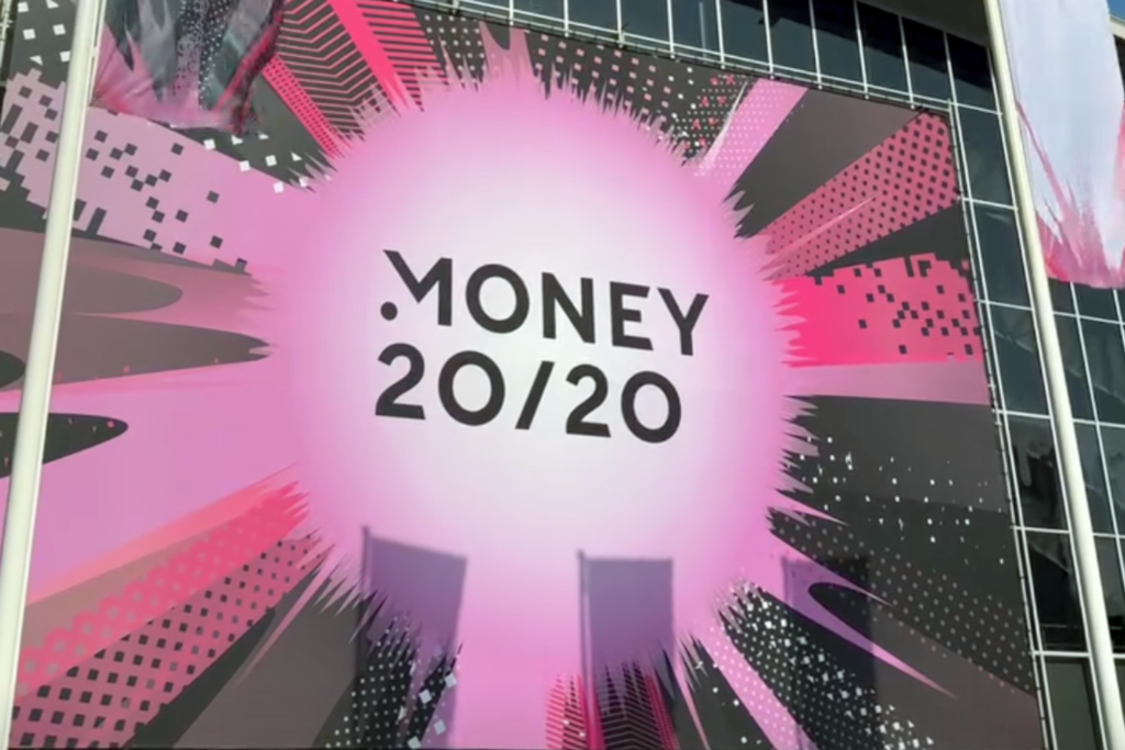 BKN301 team at Money20/20 Europe 2025 in Amsterdam discussing scalable fintech infrastructure and embedded intelligence