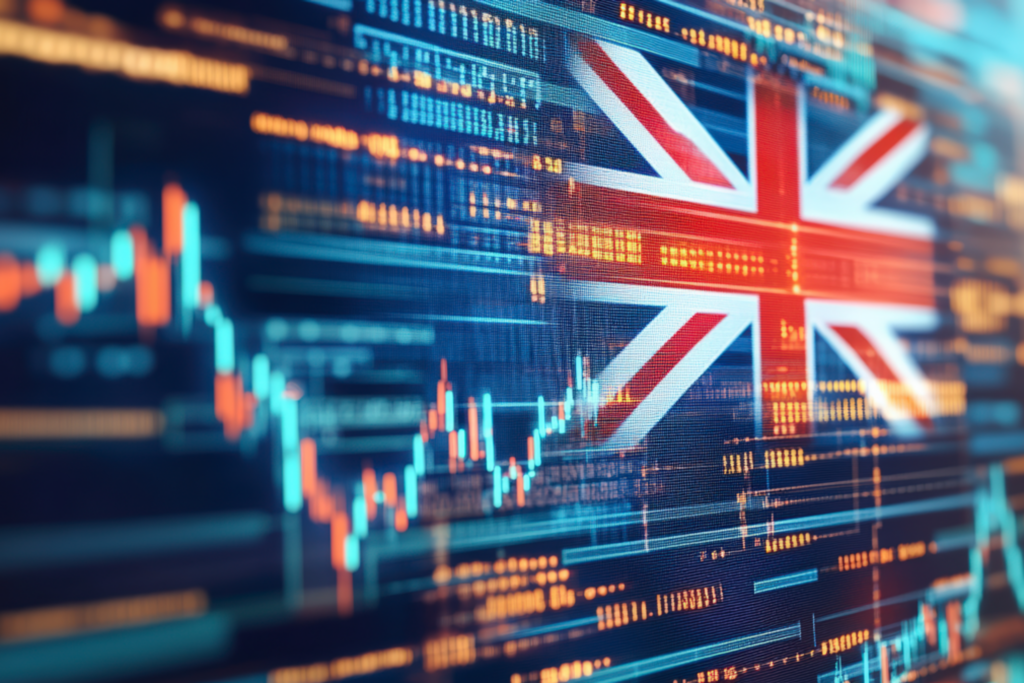 Abstract fintech and banking innovation concept symbolising UK regulation reforms