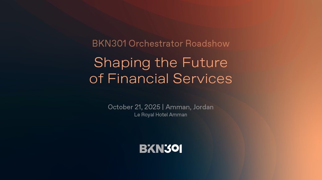 BKN301 Orchestrator Roadshow in Amman (Jordan) showcasing financial innovation in Jordan.